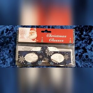 Magical Christmas 3D Paper Glasses With SNOWFLAKE Design *1 Pair*